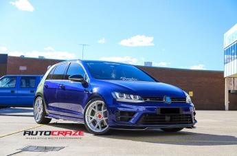 VOLKSWAGEN GOLF KPS BRUSHED WITH SILVER LIP
